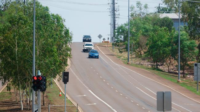 The intersection of Berrimah Road and Tiger Brennan Drive. Picture GLENN CAMPBELL