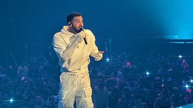 Drake performs at Rod Laver Arena.on February 9, 2025. Picture: Nui Te Koha