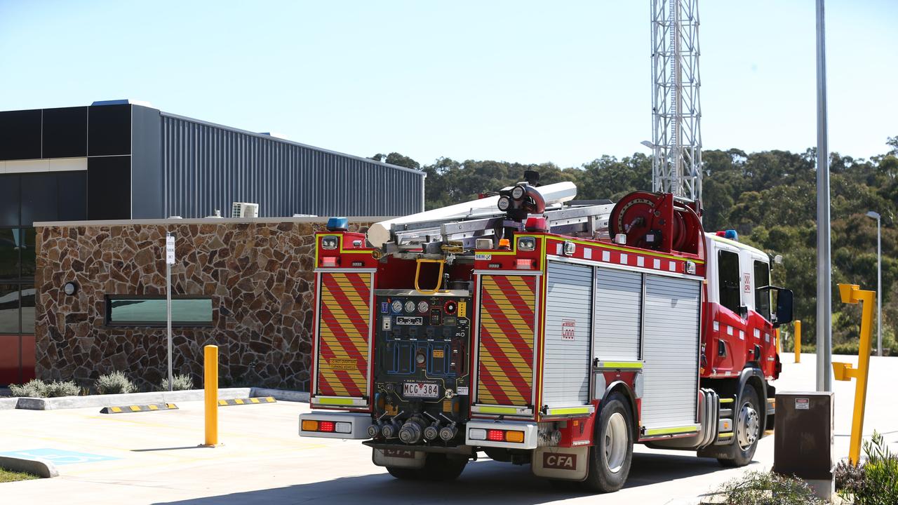 The State Control Centre is treating the Dereel bushfire as suspicious Station. Picture: Tim Carrafa