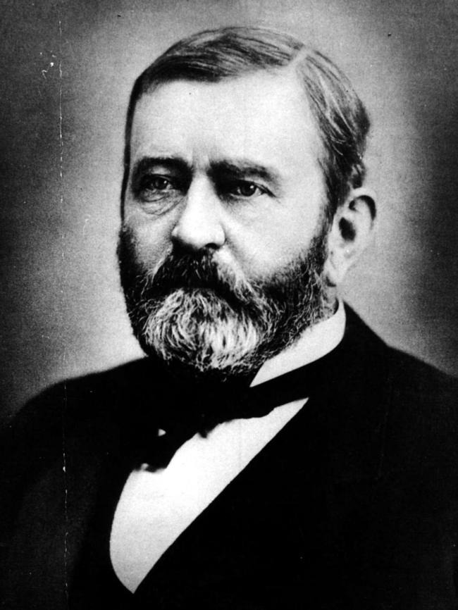 18th US President Ulysses S. Grant.