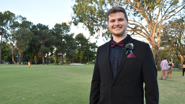 Jayden Sargent at the Pioneer State High School formal at the Mackay Golf Course on Friday November 20. Picture: Zizi Averill