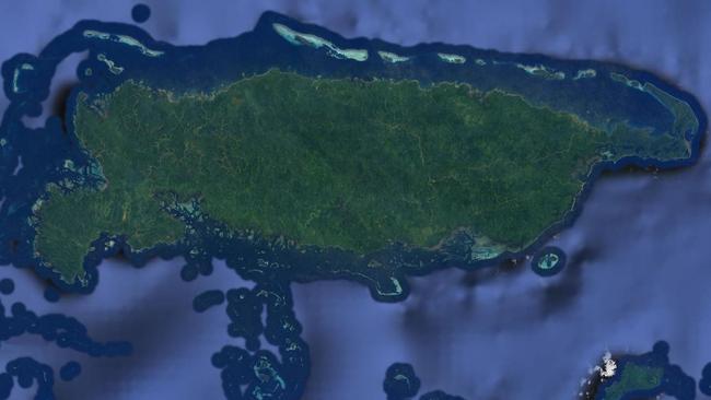 Reports have suggested China could have ambitions to build a port on Manus Island. Source: nearmap