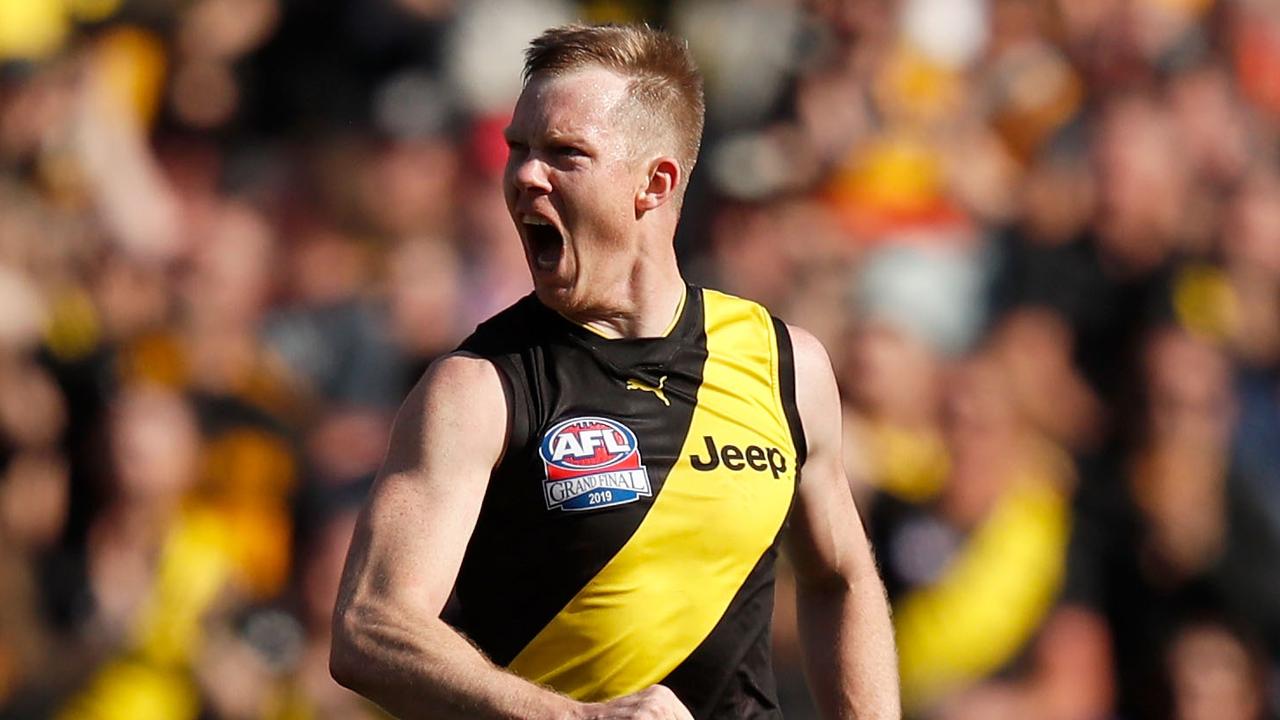 Jack Riewoldt believes he’s got plenty of footy left in him. Photo: Darrian Traynor/AFL Photos/via Getty Images