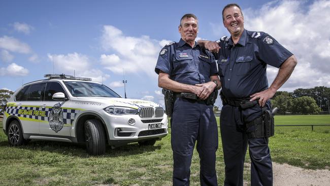 Leading Senior Constables Graeme Spurrell and Andrew Jones love the team they work in.