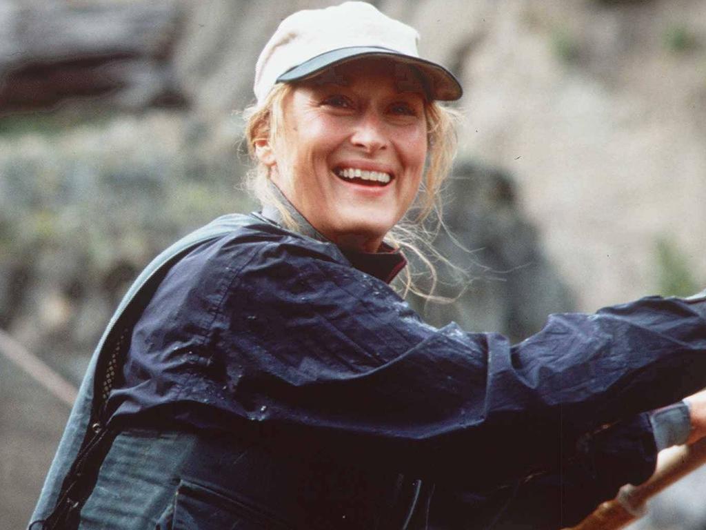 Meryl Streep turns action hero in The River Wild.
