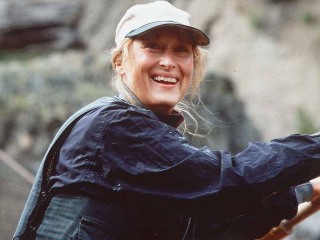 Meryl Streep turns action hero in The River Wild.