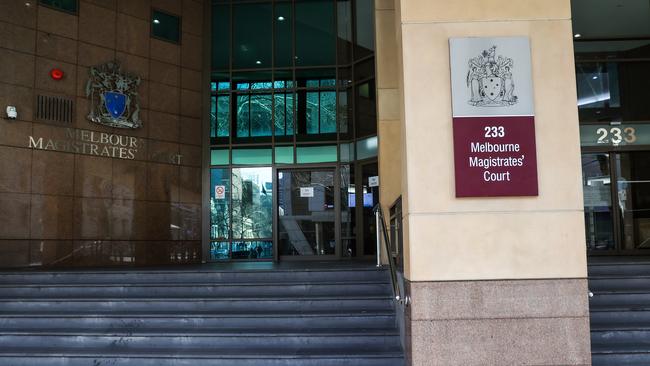 Mr Carter was given bail after appearing in the Melbourne Magistrates Court. Picture: NCA NewsWire / Ian Currie