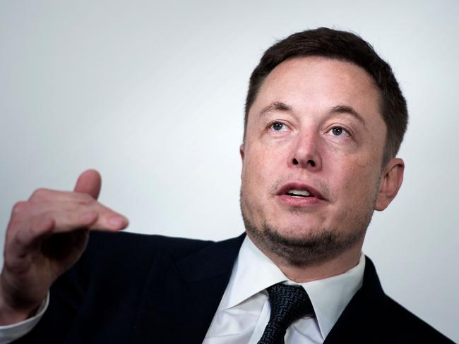 Elon Musk, CEO of SpaceX and Tesla. Picture: AFP