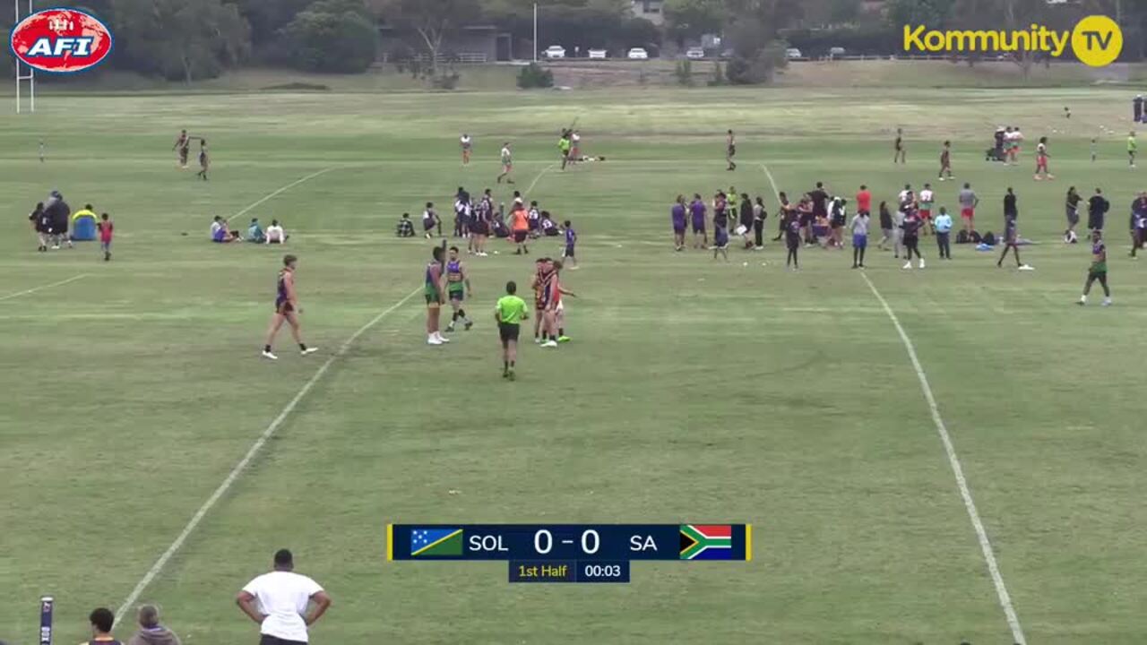 Replay: Solomon Islands v South Africa (Div 2) – 2025 AFI World 9s