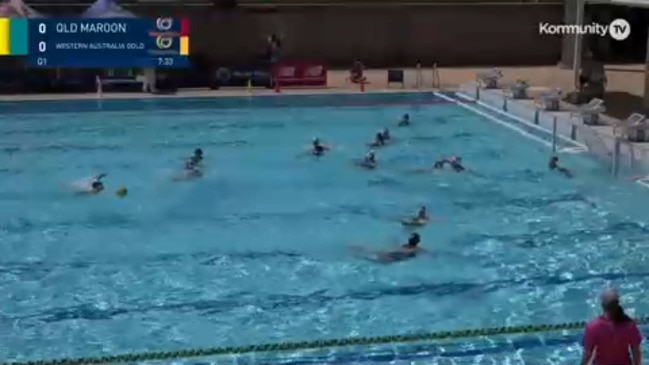 Water Polo Australia National Championships – Women- Queensland Maroon v WA Gold (17 and Under)