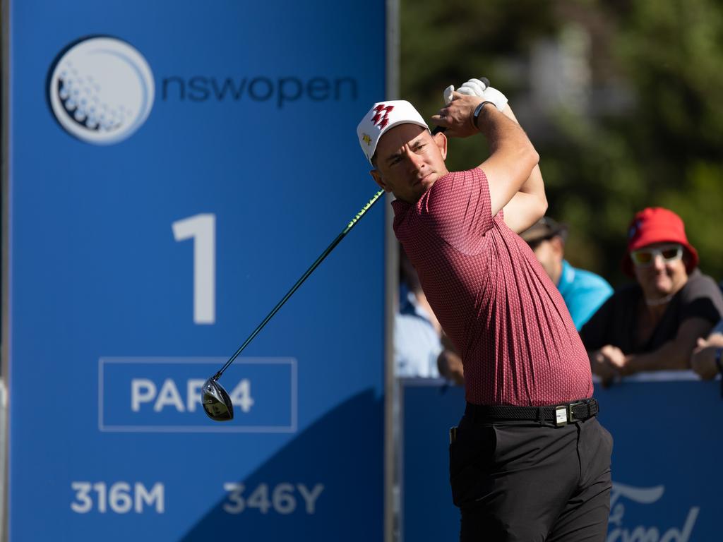 Lucas Herbert is in top form ahead of the Australian PGA title. Picture: NSW Golf