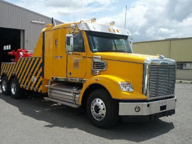 A thief has stolen a Freightliner Coronado from Barnes Auto Co.