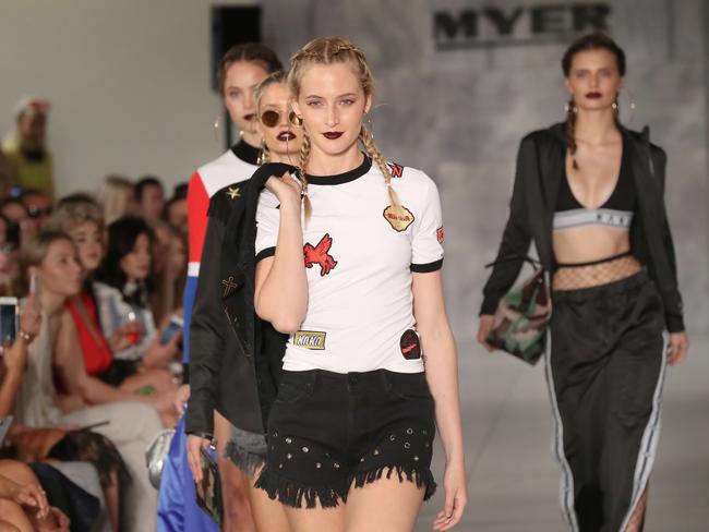 Myer bosses are trying to ‘aggressively’ boost profit. Picture: AAP