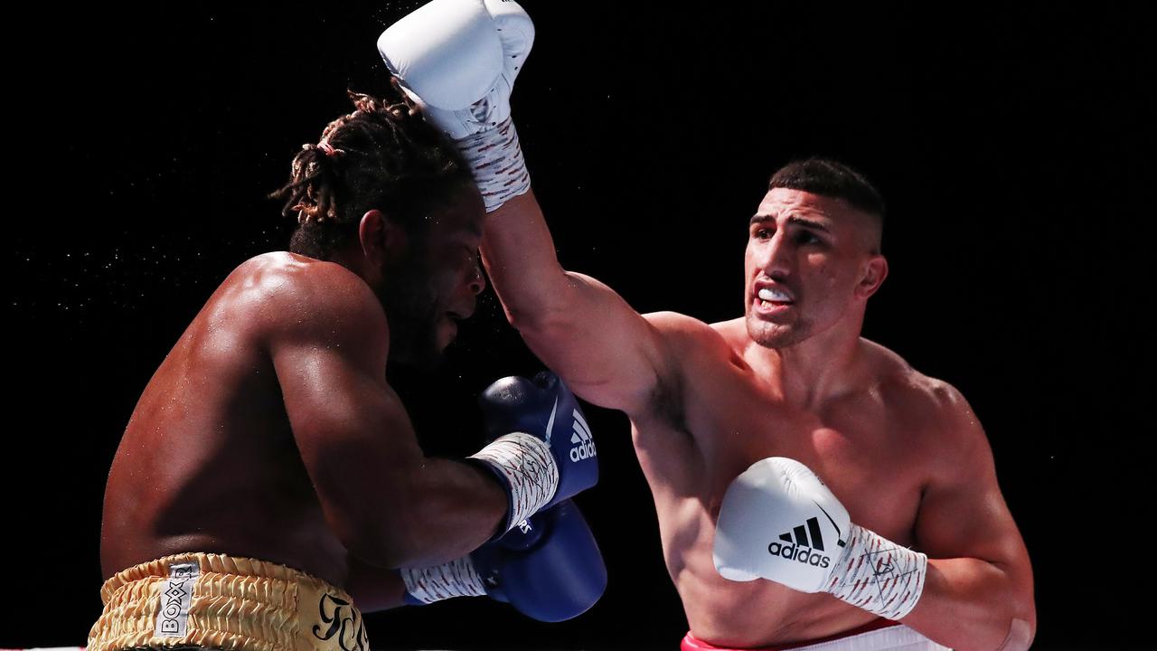 Justis Huni’s trainer and father, Rocki, says the fight against Paul Gallen won’t go the distance: Getty Images