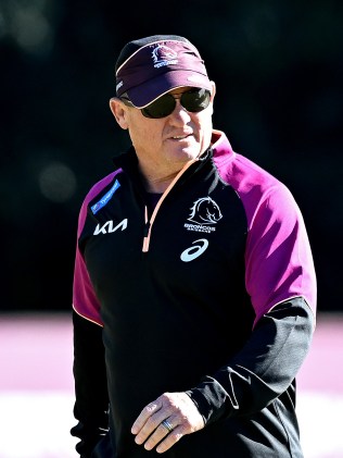 Kevin Walters at Broncos training. Photo by Bradley Kanaris/Getty Images