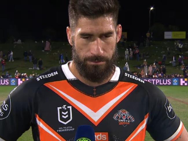 James Tamou was absolutely gutted.