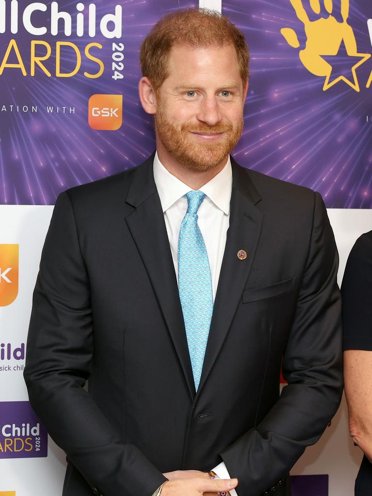 Harry returned to the UK for the WellChild Awards last month. Picture: Chris Jackson/Getty Images