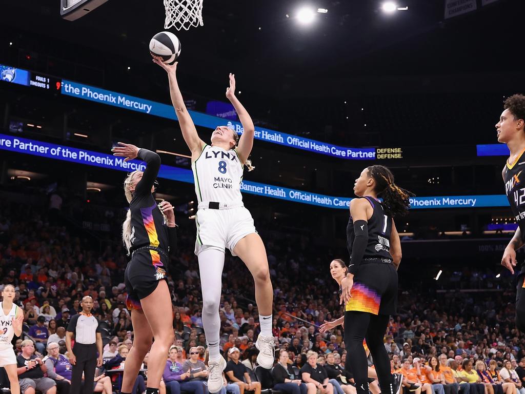 Alanna Smith has found her way back into the Opals team for Paris after missing out on World Cup selection. Picture: Christian Petersen/Getty Images