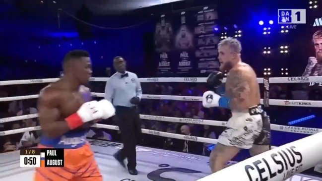 Jake Paul knocks out Andre August in first round, waves goodbye to