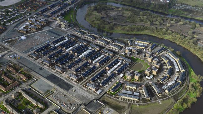 Glasgow Commonwealth Games athlete's village. Picture: Sandy Young