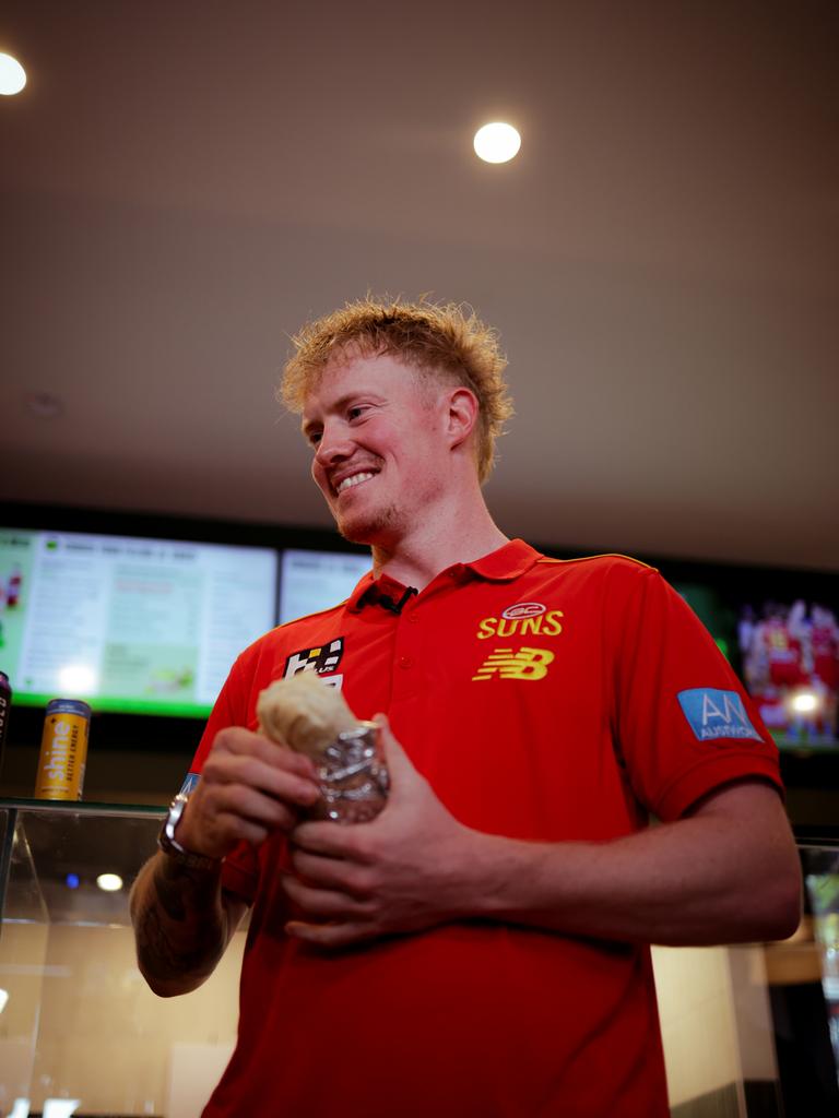 New Gold Coast Suns recruit John Noble. Picture: Somha Sleeth/Gold Coast Suns