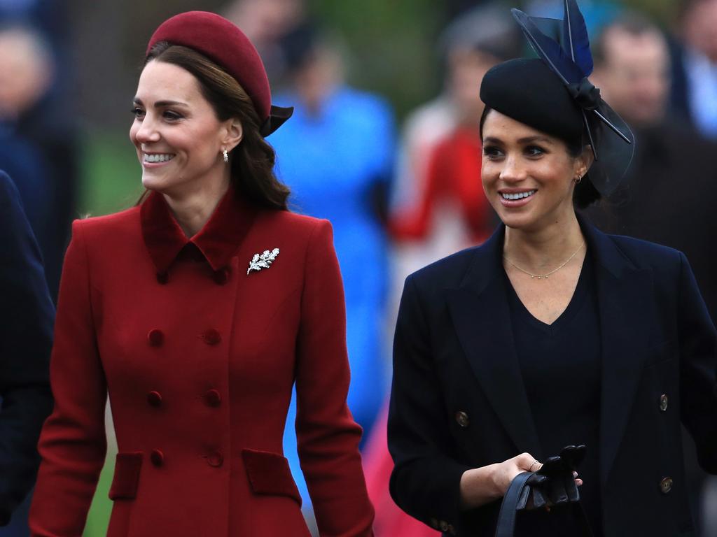 Princess Kate and Meghan Markle were also subject to rumours of a rift. Picture: Stephen Pond/Getty Images
