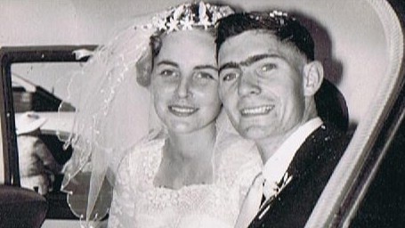 Margaret Loveday and Keith Rackley were married in the Methodist Church of North Ipswich on Mary 13, 1961.