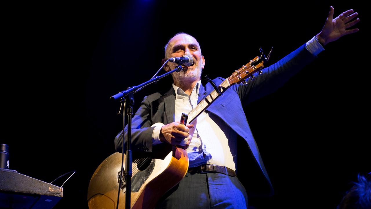 Paul Kelly playing on the Foundation Stage at WOMADelaide 2022. Pic: Rob Sferco