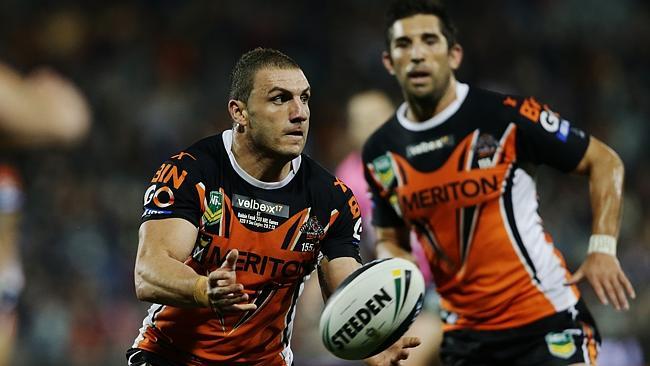 Wests Tigers captain and Koroibete part owner Robbie Farah. Picture: Brett Costello