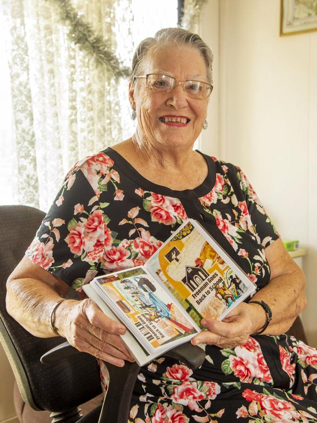 Bessie Baldry, Cathy Freeman’s former teacher in Mackay. Picture: Daryl Wright