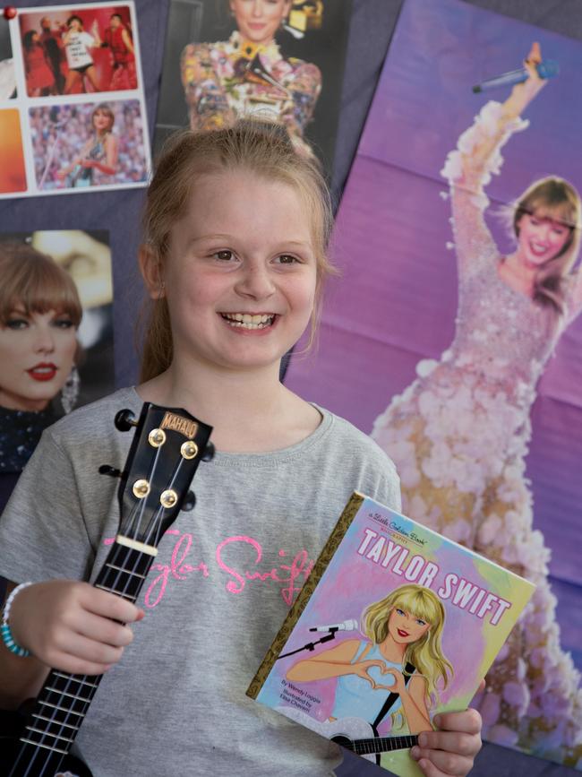 The first song Gracie Vandenberg ever hear was Taylor Swift’s ‘Look What You Made Me Do’. Picture: Brett Hartwig