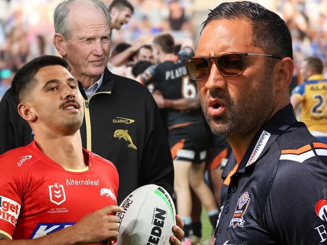 Benji Marshall will go up against brother Jeremy Marshall-King and mentor Wayne Bennett.