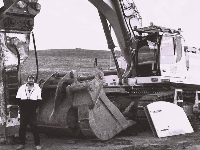 Andrew Wahlert died on a building site at Wallan in 2018. Pic Supplied.