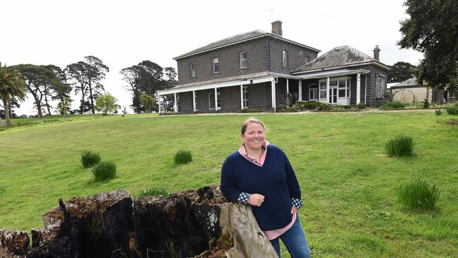 Ingleby Estate with owner Georgie Thomson. She recently bought the property and is renovating it to reopen to the public.