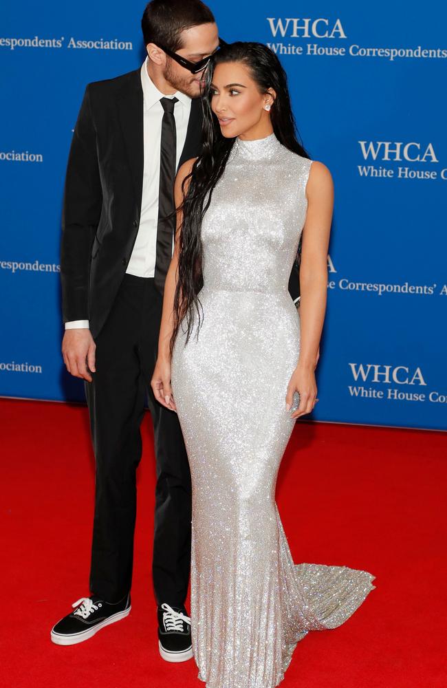 The duo appeared loved-up on their first red carpet together. Picture: Paul Morigi/Getty Images