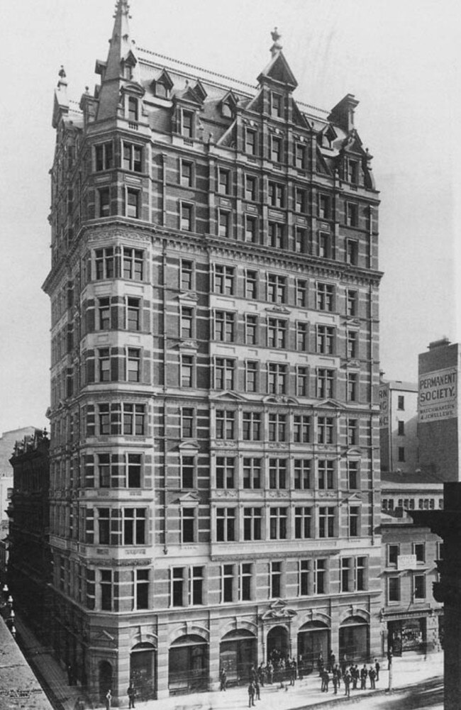 The beautiful Australian Building was sadly demolished in 1981. Picture: Heritage Victoria.