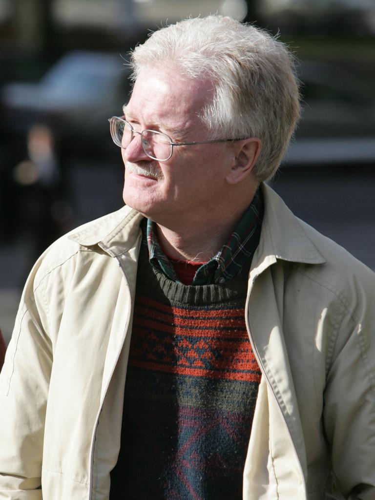 Former Anglican priest (Lou) Louis Victor Daniels during a previous court appearance.