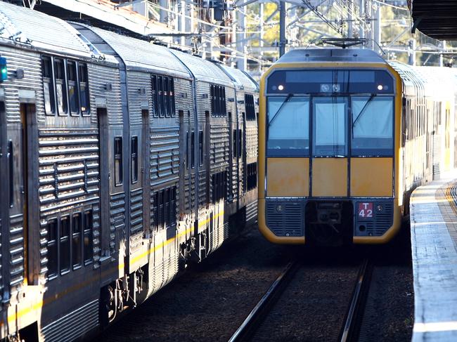 Generic photo of a CityRail train service pulling into platform at Central Station in Sydney.