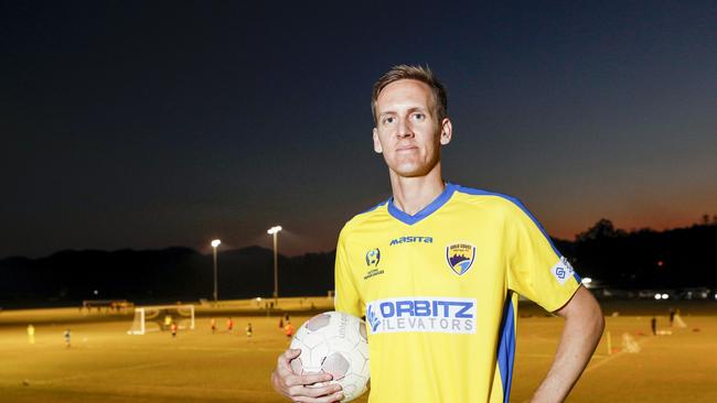 Gold Coast United's former Socceroo Michael Thwaite. Pic Tim Marsden