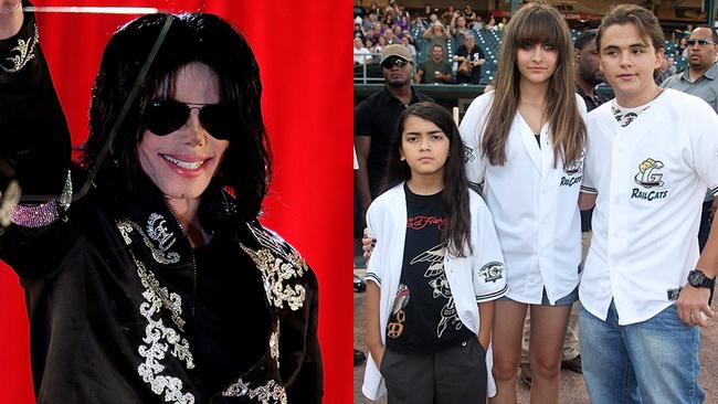 Michael Jackson died suddenly aged 50 – leaving three children behind. Picture: Getty