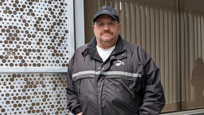 Croydon's Raymond Scrivano outside Ringwood Magistrates Court on August 24, 2022. Picture: Kiel Egging.