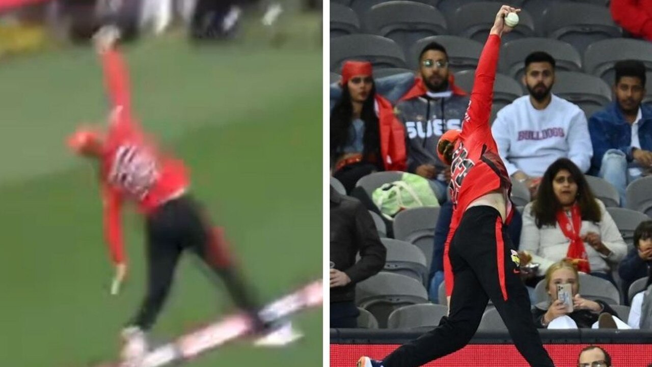 Jake Fraser-McGurk took an absolute screamer of a catch.