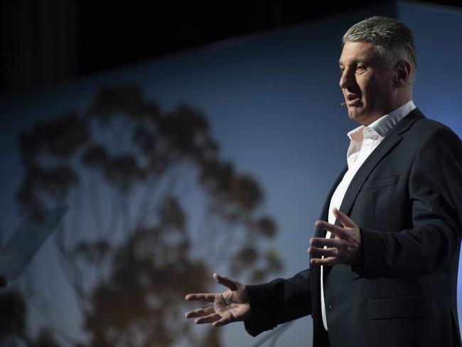 Wednesday 1st June 2022.  The Australian. Brent Eastwood, CEO of JBS speaks at the Global Food Forum.Photograph by Arsineh Houspian