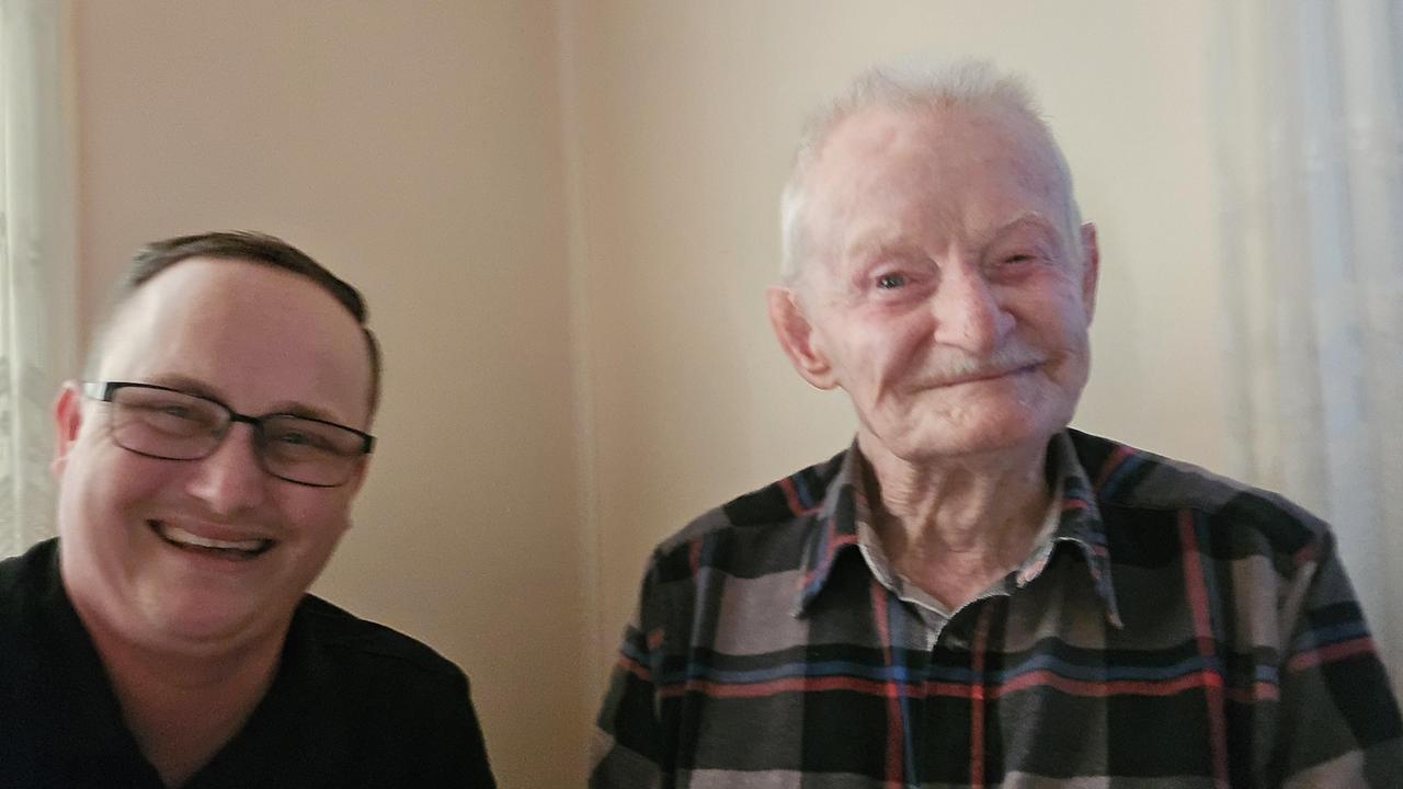 Nathan Thomas (left) and Kenneth Dean (right) met each other through the In Great Company program and have become unlikely friends.