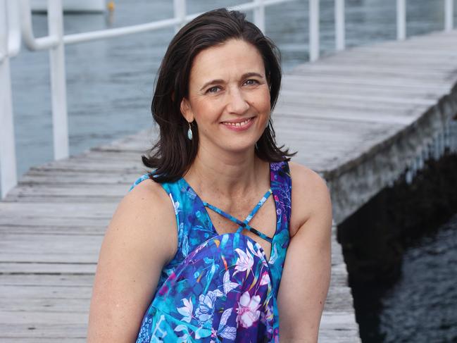 15/11/24: Health and Wellbeing editor, Natasha Robinson at Redleaf Public Ocean Pool, Double Bay. John Feder/The Australian.