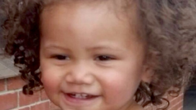 Christopher Chandler, 22, was driving a stolen car that ploughed through the fence of a home at Constitution Hill on Thursday evening.Tateolena Tauaifaga ( pictured ), aged 17 months, was struck as she played in her backyard, and later died.