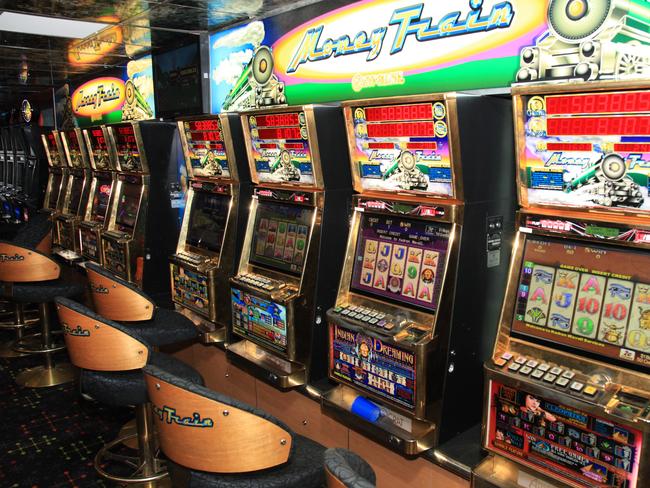 BCM NEWS 26/6/2012. Generic gaming machine or poker machine images. Photographer: Liam Kidston.