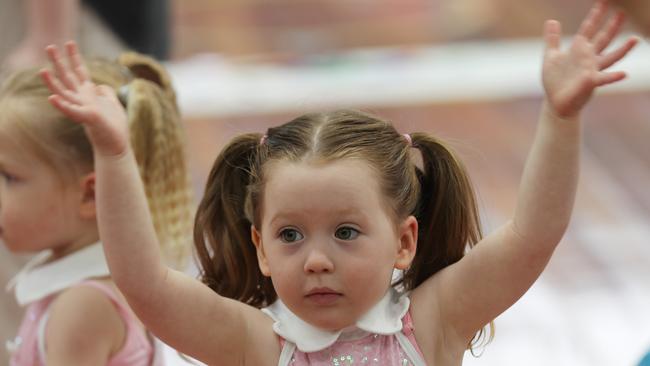 Karen Feldman Dance Studio performance Highton Friday Toddlers andTumble Tots students.Picture: Mark Wilson