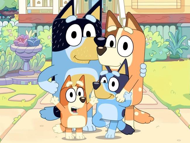 Bluey family. Picture: ABC