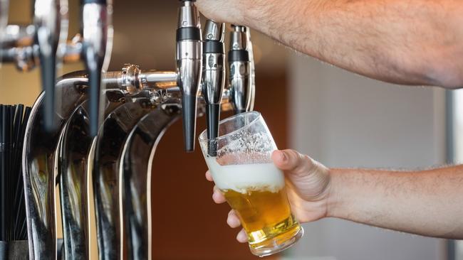 A man caught drink-driving for the sixth time told police he downed six schooners of full-strength beer at a nearby pub. Generic picture